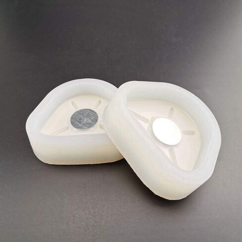 Airgoesin 2pcs Base Model, Dental Lab Magnetic Silicone Plaster Model Former Base Molds Full Arch in Saudi Arabia