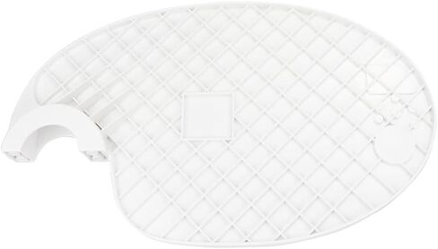 Dental Round Shape Tray Plastic Plate Post Mounted Shelf Tray Dentistry Chair Accessories in Saudi Arabia