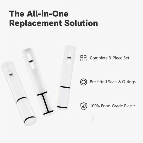 مجموعة قضبان صمام منزلق لآلة الآيس كريم مقاس 16 سم - قضبان مكبس متينة متوافقة مع صانعي الخدمة الناعمة التجارية والمنزلية من VEVOR، قطع غيار سهلة in Kuwait