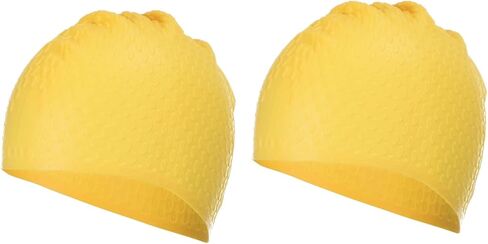 PATIKIL Silicone Swim Caps Unisex Non-Slip Swimming Caps Bubble Textured Adult Swim Hats Waterproof for Training and Racing in Saudi Arabia