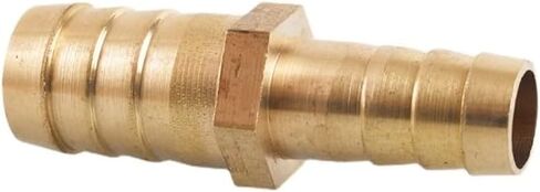 Brass Hose Barb Fitting, 2 Way Straight Brass Hose Barb Reducer Adapter Coupling Pipe Fitting In 3mm To 25mm(3mm) in Saudi Arabia