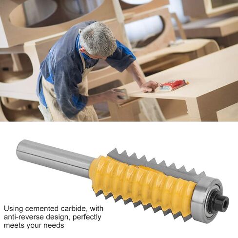 8 Shank Multi-Tooth Side Milling Cutter, 2 Flutes Rail Stile Router Bit for Woodworking Projects in Saudi Arabia