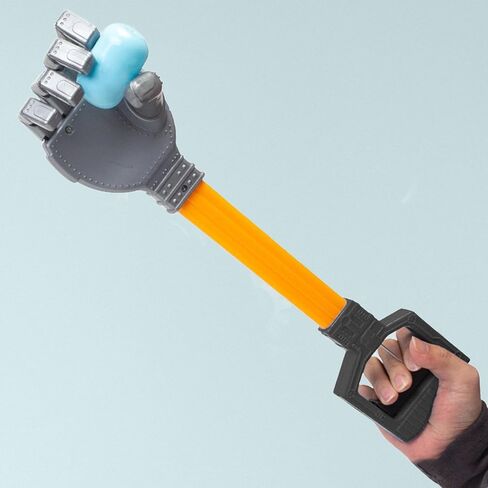 Fun Robotic Claw Litter Picker, Kids Grabbing Pick up Toy, Hand Eye Coordination Toy, Robot Hand Grabber Tool, L Black in Saudi Arabia