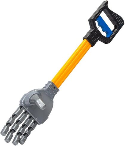 Fun Robotic Claw Litter Picker, Kids Grabbing Pick up Toy, Hand Eye Coordination Toy, Robot Hand Grabber Tool, L Black in Saudi Arabia