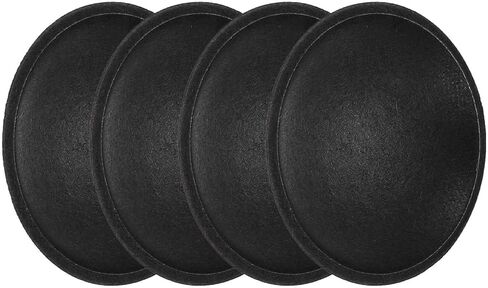 MECCANIXITY 4Pcs Speaker Dust Cap 90mm/3.54" Outer Diameter Dome Paper Cap Subwoofer Coil Cover Caps for Speaker Decoration Accessory Repair in Saudi Arabia