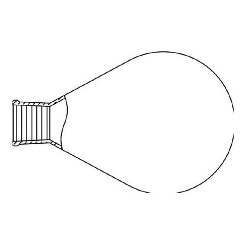 Buchi Rotavapor 000431 Evaporating Flask with 29.2/32 Standard Taper Joint, Not Coated, 50ml Volume in Saudi Arabia