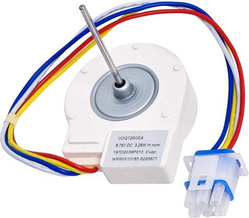 Evaporator Fan Replacement for Hotpoint HSM25GFTISA HSM25GFTJSA HSM25GFTNSA HSM25GFTPSA HSM25GFTS HSM25IFTASA HSM25IFTBSA HSM25IFTDSA HSM25IFTESA Refrigerator in Kuwait