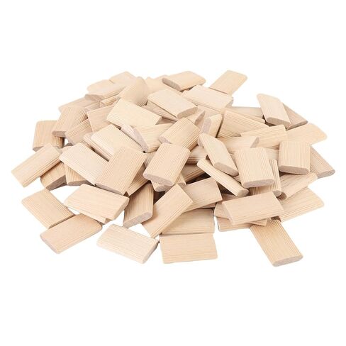 Premium Solid Beech Wood Tenons 100Pcs 5x19x30mm Strong Joinery Dowels for Furniture Cabinet Making and Woodworking Projects in Saudi Arabia
