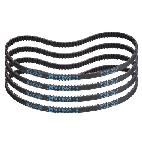 uxcell 4pcs HTD-3M Rubber Timing Belt 73 Teeth, 219mm Pitch Length x 6mm Width x 2.4mm Height, Closed Loop Pulley Timing Belt in Saudi Arabia