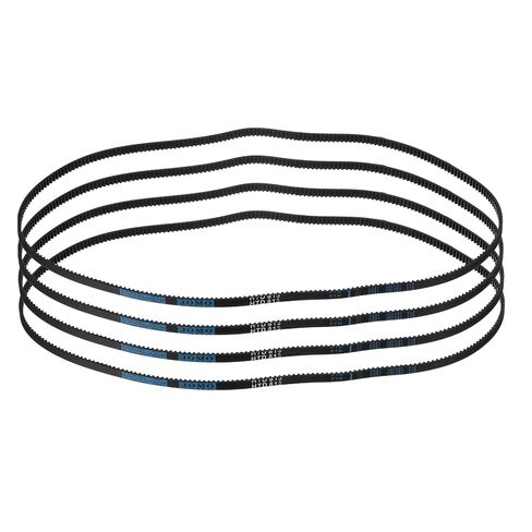 uxcell 4pcs HTD-3M Rubber Timing Belt 73 Teeth, 219mm Pitch Length x 6mm Width x 2.4mm Height, Closed Loop Pulley Timing Belt in Saudi Arabia