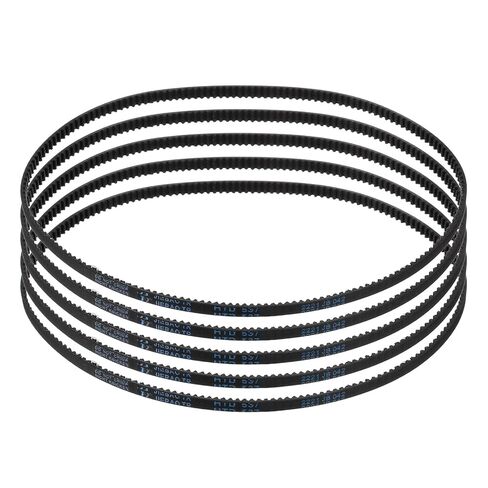 uxcell 4pcs HTD-3M Rubber Timing Belt 73 Teeth, 219mm Pitch Length x 6mm Width x 2.4mm Height, Closed Loop Pulley Timing Belt in Saudi Arabia
