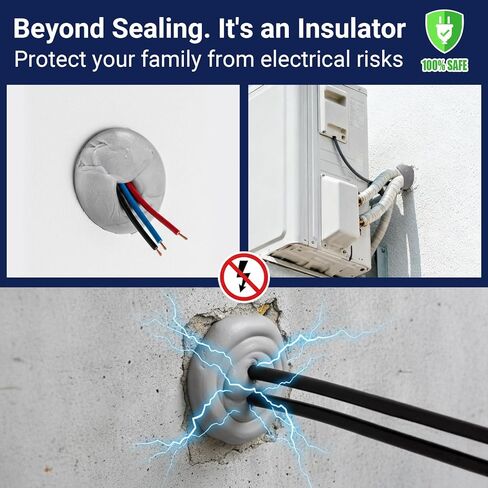 Leopong Moldable Waterproof Silicone Putty for Bathroom Wall & Pipe Gaps, Reusable & Pliable Repair Sealant (White) in Saudi Arabia
