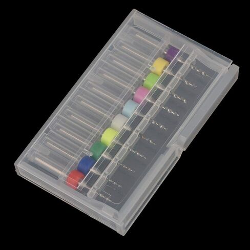 مجموعة لقم مثقاب من كربيد التنجستن 10 قطع، مجموعة لقم ثقب PCB صغيرة 1.1-2.0 مم، مع صندوق تخزين، للوحة دائرة طباعة PCB والمجوهرات باستخدام الحاسب الآلي النقش in Saudi Arabia