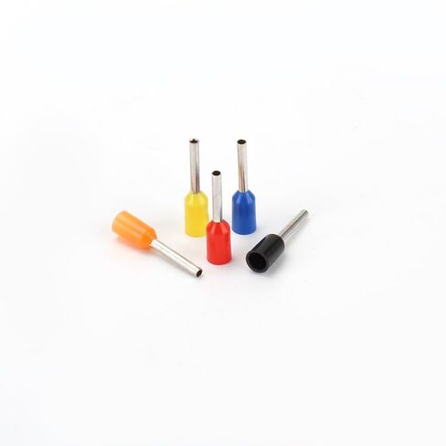 400pcs Assorted Wire Ferrules Terminals Kit AWG 22-10 Insulated Copper Crimp Connectors for Industrial and Power Control Systems in Saudi Arabia