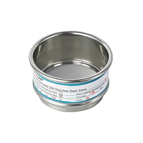 Full 304 Stainless Steel Mesh Sieve Screen, LVDALAB 325 Mesh (0.045mm) Aperture, 2.4inch(6CM) Dia Standard Sample Analysis Test Sieves Sifters Strainer for Industrial Laboratory Homes in Saudi Arabia