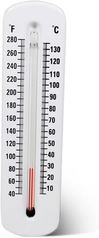 Hot Water Thermometer – Steel Thermowell, 1/2" NPT, 40-280°F, Organic Liquid Filled Tube, Angle or Straight Stem in Saudi Arabia