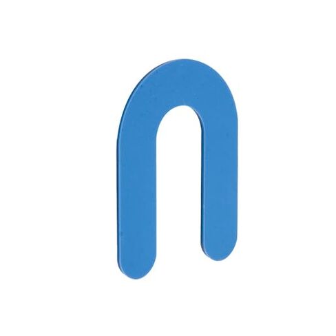 Blue 1/16" x 1-1/2" x 2" Horseshoe Shims - 100 Shims in Saudi Arabia