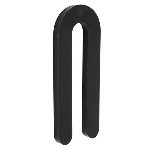 Black 1/4" x 1-1/2" x 3-1/2" Horseshoe Shim Case - 500/Case in Saudi Arabia