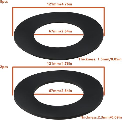 LT Easiyl 10 قطع 65 ملم حشوات دلو الحفار 67x121 ملم متوافقة مع الحافظة 9013 CX130 CX135 CX135SR in Kuwait