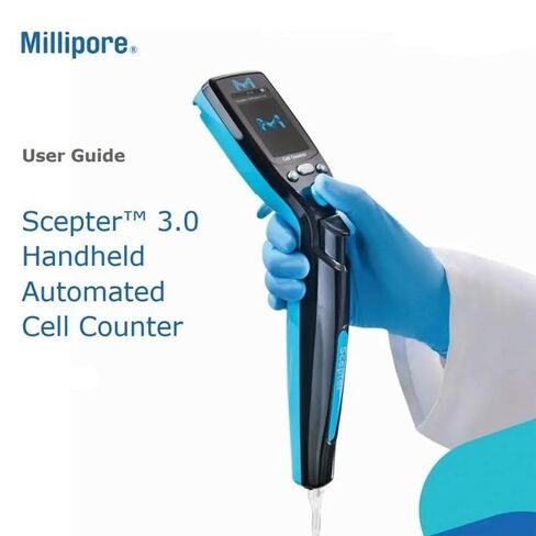 Kensener Merck Millipore Scepter 3.0 عداد الخلايا الآلي المحمول | لعدد الخلايا الحية/الميتة وقدرتها على البقاء | معدات المختبرات المحمولة للبحث والمختبر والتعليم in Kuwait