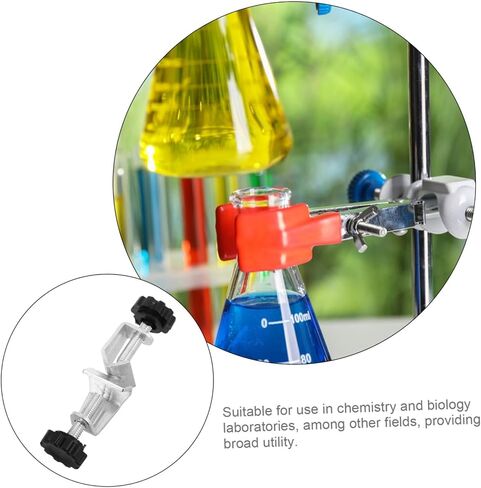 Toddmomy Iron Clamp Stand for Lab Beaker Holder Clamp Ring Chemistry Experiment Accessory in Saudi Arabia