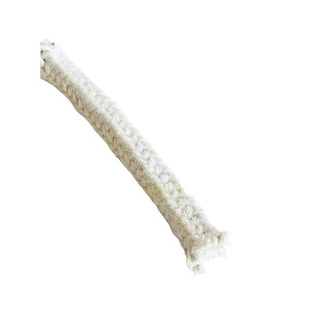 Customized Ceramic Fiber Rope Packing 100 * 100mm fire-Resistant Asbestos Cloth high Temperature 5 Meters 6mm*6mm in Kuwait