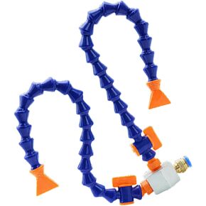 الموضوع ضياء قابل للتعديل قاعدة مغناطيسية المبرد النفط خرطوم المياه الأنابيب ثنائي الاتجاه ضباب المبرد نظام رذاذ تزييت لأنابيب الهواء CNC مخرطة مطحنة الحفر آلة نحت 19.5 في منقار مسطح in Kuwait