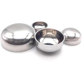 304 Stainless Steel Welded End Cap Fittings OD 19/25/32/38/45/51/57/63/76/102/108/114/159mm Suitable for Home Brewing(38mm Fit OD 1.5inch) in Saudi Arabia