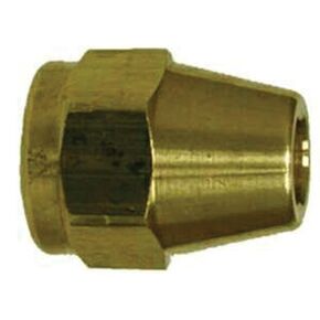 صامولة قضيب قصيرة مضيئة من Midland 10-017 نحاس SAE 45 درجة، مقاس خيط UNF 3/8 بوصة، الطول 0.77 بوصة، 0.75 بوصة سداسي in Saudi Arabia