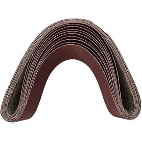 10 قطعة 15x122 سنتيمتر 60 حصى الألومينا جلخ الرملي أحزمة أكسيد شرائط السيارات الخشب المعادن تلميع و الرملي in Kuwait