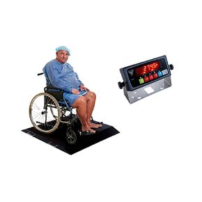 مقياس الوزن الطبي المحمول من PEC، خفيف الوزن مع منحدر مزدوج، سعة 700 × 0.1 رطل in Kuwait