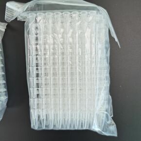 0.2 mL PCR 8-Strip Tubes with Separate Dome Caps, DNase/RNase-Free Grade, Biology Laboratory Grade, 120 Strips/Box — for Scientific Labs, Biotech Start-ups & Science Education in Saudi Arabia