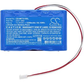 FYIOGXG Cameron Sino Battery for Megger MIT1025 Insulation Tester, MIT515 Insulation Resistance T, MIT525 Industrial Insulation T PN:Megger 2001-966 5200mAh / 56.16Wh in Saudi Arabia