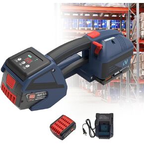 Automatic Pallet Strapper, Battery Powered Tool，Adjustable Tension for Strapping， Electric Strapping Tool，Digital Banding Tool，Portable and Lightweight Design in Saudi Arabia