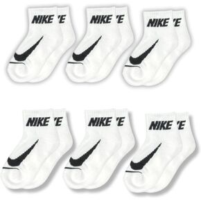 Nike Cushioned 6pk Ankle socks (Boys/XXS/4-5) in Saudi Arabia