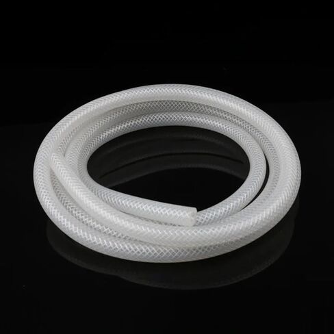 4mm 5 6 8 9 10 12 13 16 19mm Reticulated Silicone Hose, Food Grade High-temperature, Pressure Resistant Woven Fiber Hose, 1M(5x11mm) in Saudi Arabia