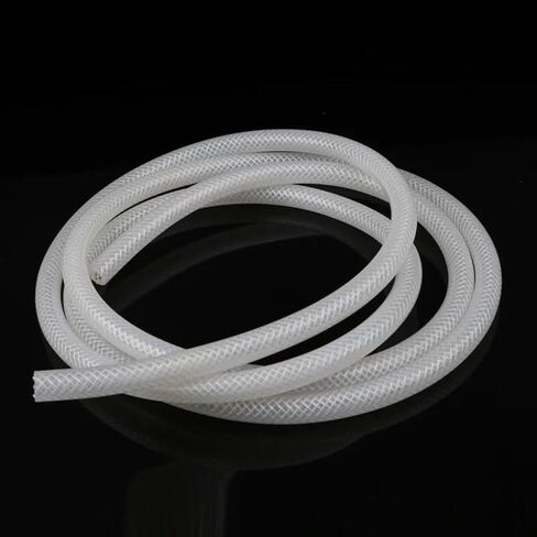 4mm 5 6 8 9 10 12 13 16 19mm Reticulated Silicone Hose, Food Grade High-temperature, Pressure Resistant Woven Fiber Hose, 1M(5x11mm) in Saudi Arabia