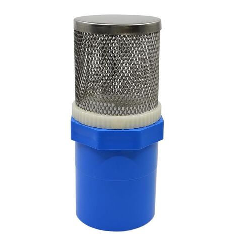 AIMCOCO 2" Suction Strainers Cover Connected to Metric Sizes DN50 PVC 63mm Blue Water Pipe, Suction Strainer Used to Remove Debris and Reduce Solid Entry(1PCS) in Saudi Arabia