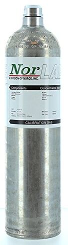 5 PPM Nitrogen Dioxide Calibration Gas, Balance Nitrogen, 58 Liter Aluminum Cylinder. in Saudi Arabia