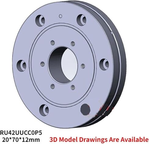 WROXDSIUU 1PCS ru28 ru42 ru52 ru66 Cross Roller Bearing Rotary Arm Joint Turntable 10mm 20mm 25mm 35mm(RU28) in Saudi Arabia