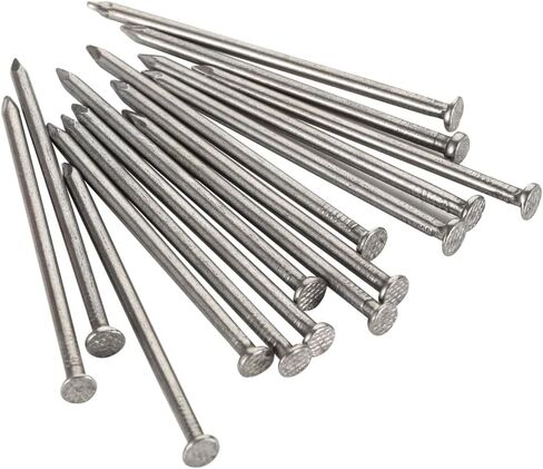 MewuDecor 4.0 x 100mm (4" Length) Flat Nails for Picture Wall Hanging, Wood Nails, Common Nails Hanging Nails, 50 PCS in Saudi Arabia