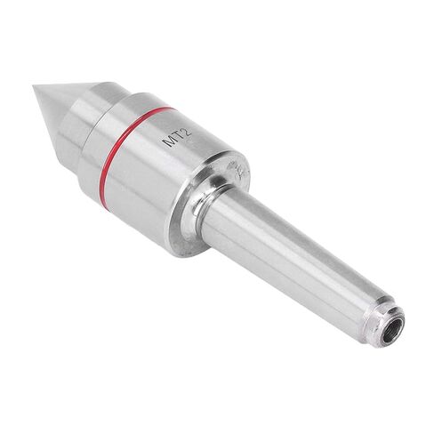 MT2 Live Center, Triple Ball Bearing 60° Tailstock Live Center High Carbon Steel Morse Taper Turning Tool for High Speed CNC Lathe Wood Lathe Metal Lathe in Saudi Arabia