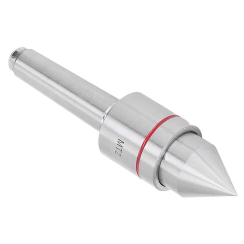 MT2 Live Center, Triple Ball Bearing 60° Tailstock Live Center High Carbon Steel Morse Taper Turning Tool for High Speed CNC Lathe Wood Lathe Metal Lathe in Saudi Arabia
