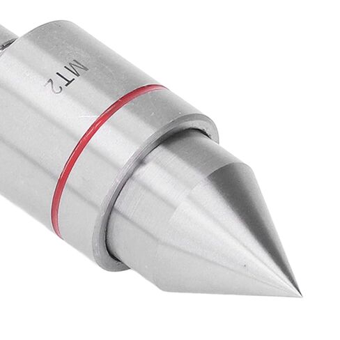 MT2 Live Center, Triple Ball Bearing 60° Tailstock Live Center High Carbon Steel Morse Taper Turning Tool for High Speed CNC Lathe Wood Lathe Metal Lathe in Saudi Arabia