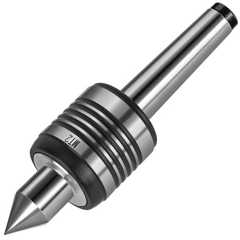 Eumtenr Heavy Duty MT2 Live Center, 2MT 60 Degree Morse Taper Precision Lathe Medium Duty Live Tailstock Center for Wood & Metal Lathe CNC Work in Saudi Arabia