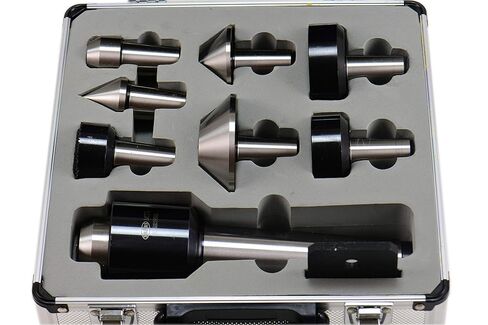 Shars 3MT Live Center Set High Performance Heavy Duty CNC Interchangeable Nose 8 PCS 202-3561 M[ in Saudi Arabia