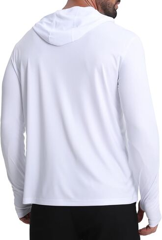 Men's Fishing Hoodie Shirts 4 Pack/5 Pack Sun Protection UPF 50+ Running Swimming Rash Guard Shirt in Saudi Arabia