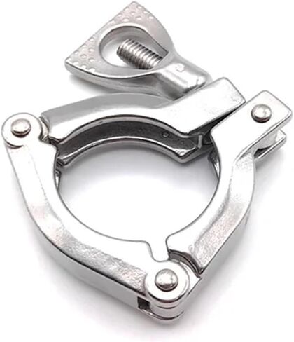 1pc 1.5"2"2.5"3"4" SS304 Three Section Three Clamp Joint Ferrule 50.5 64 77.5 91 119mm Clover Pipe Fitting Homemade brew(1.5inch-Ferrule 50.5) in Saudi Arabia