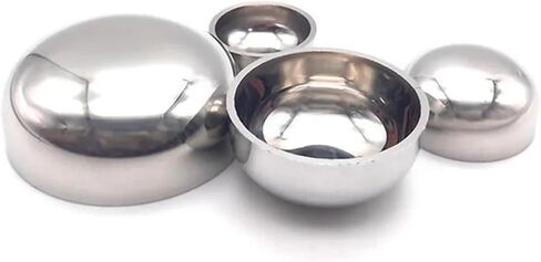 304 Stainless Steel Welded End Cap Fittings OD 19/25/32/38/45/51/57/63/76/102/108/114/159mm Suitable for Home Brewing(38mm Fit OD 1.5inch) in Saudi Arabia