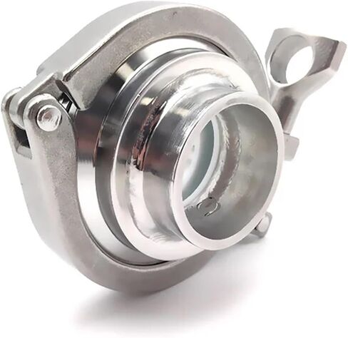 304 Stainless Steel Food Grade Quick-Clamp Welded Sight Glass 38 51 63mm - Leak-Proof for Brewing, Pharma & Dairy Pipes(Welding OD63mm) in Saudi Arabia